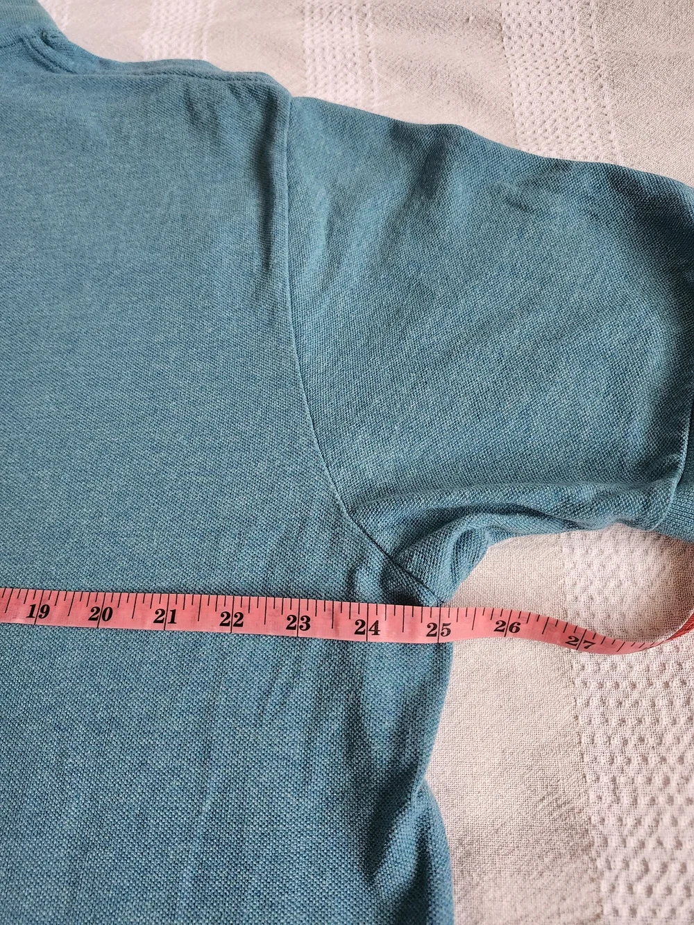 Ralph Lauren Teal Short-Sleeve Polo with Yellow Pony Embroidery